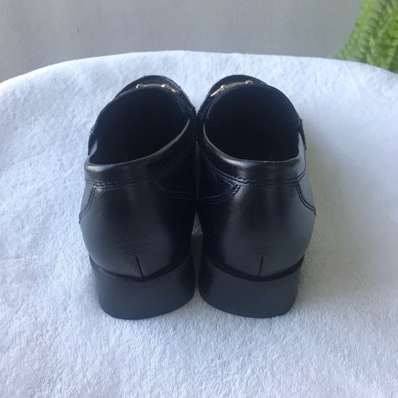 Munro Gryffin Black Loafer Size 6.5W NWOB 1.25” heel Academia Preppy College - Picture 4 of 10